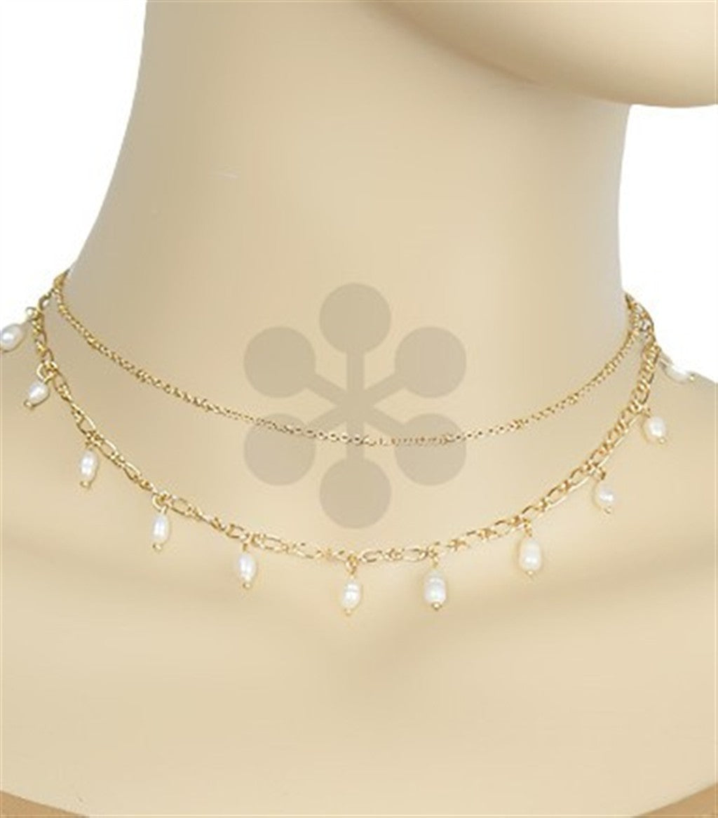Pearl Layered Necklace