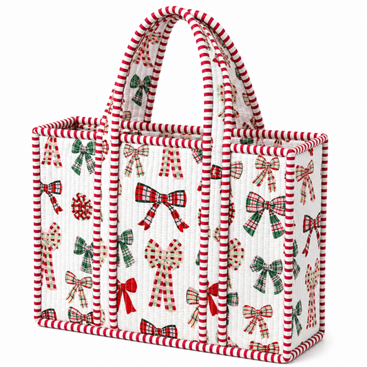 Mini Quilted Tote Bag