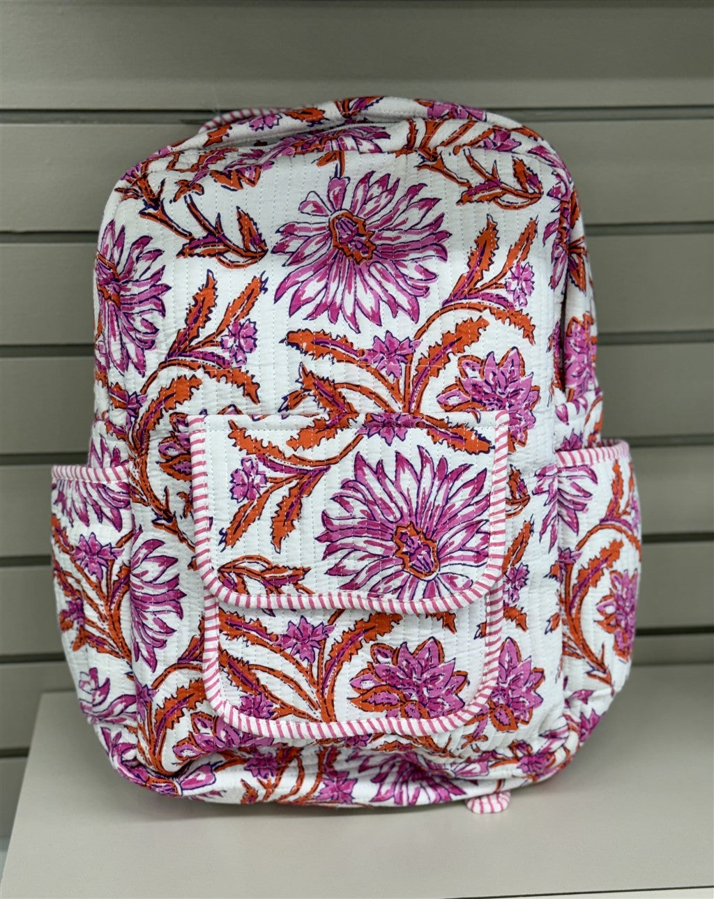 Quilted Backpack