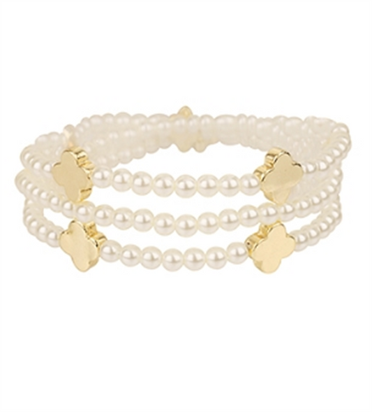 Station Pearl Bracelet