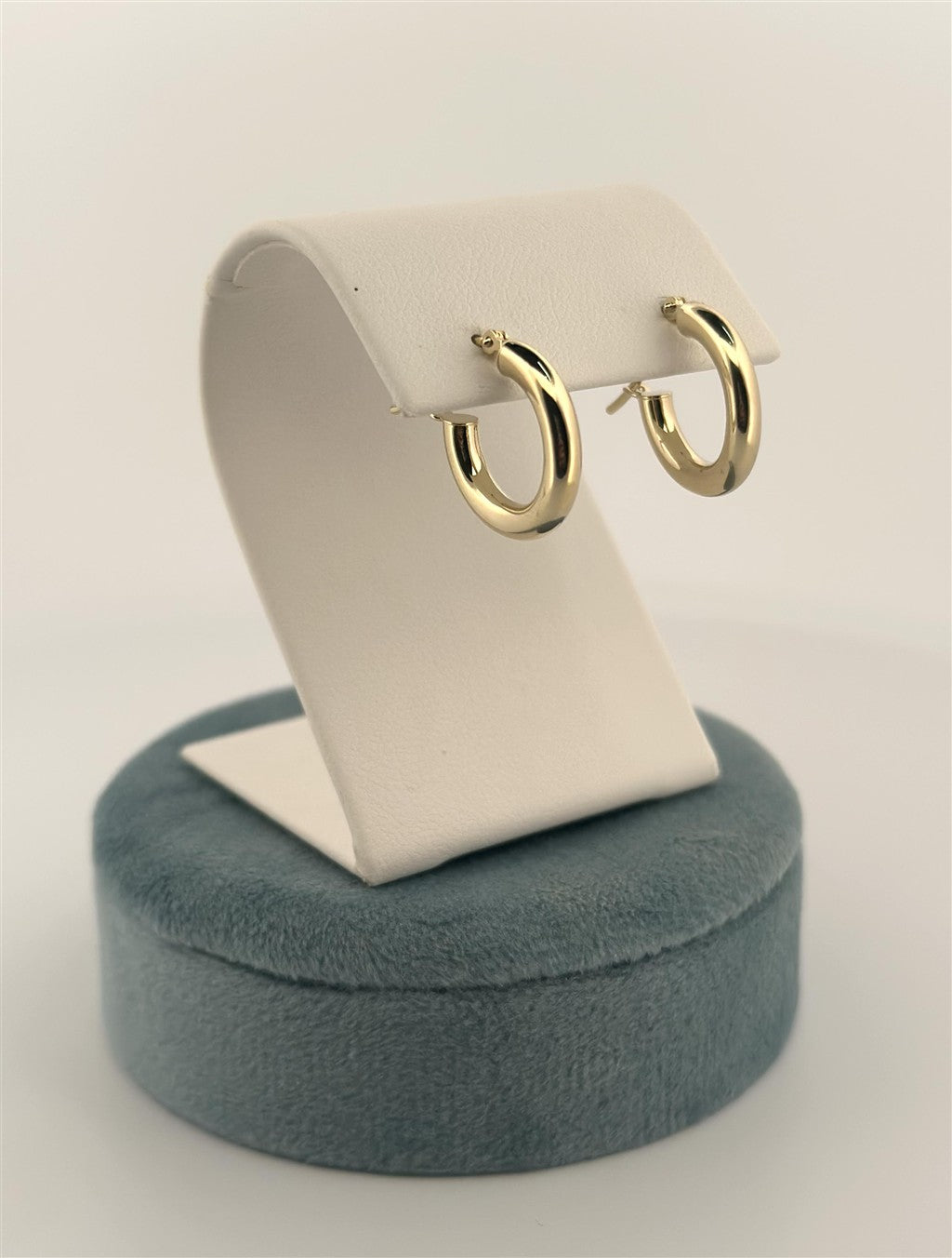 Yellow Gold Hoop Earrings