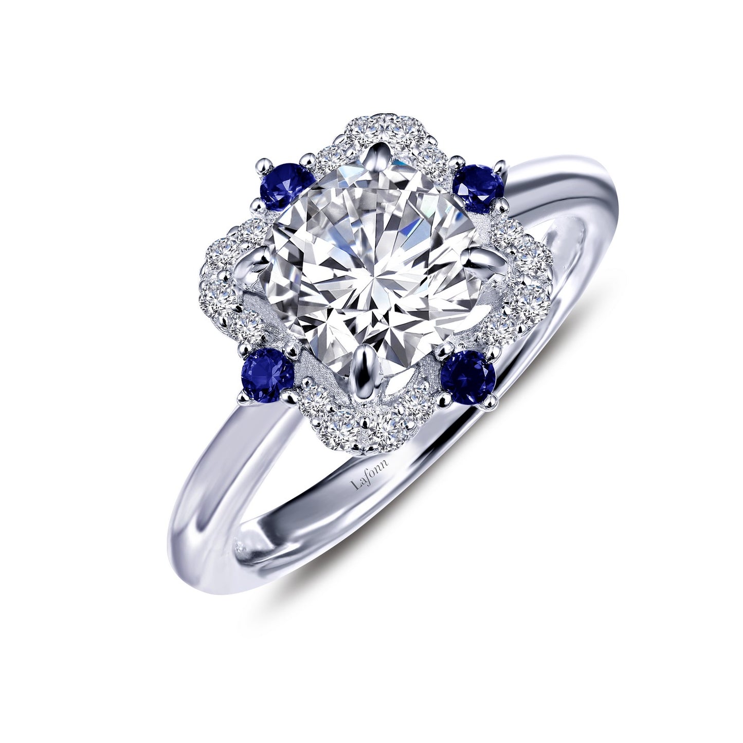 Lafonn Art Deco Inspired Engagement Ring