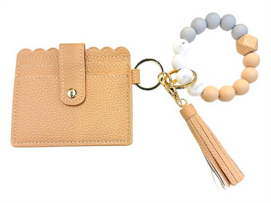 Khaki Leather Wallet