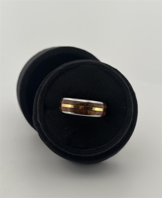 Whiskey Barrel Wedding Band