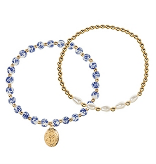 Beaded Pearl Bracelet