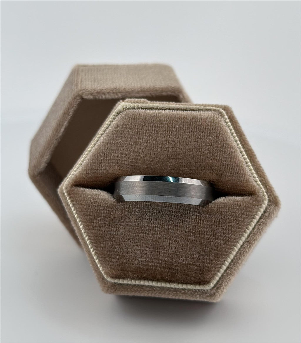 Tungsten Alternative Metal Wedding Band