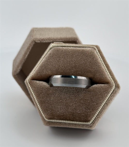Tungsten Alternative Metal Wedding Band