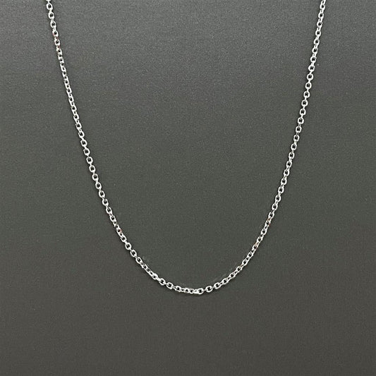 White Gold Tiffany Chain