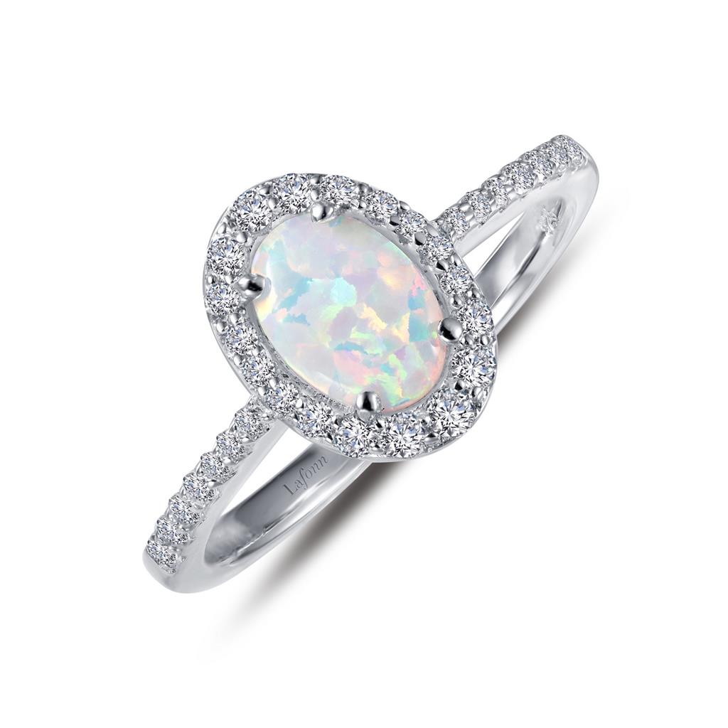 Lafonn Opal Halo Ring