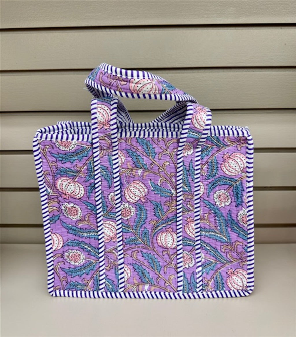 Mini Quilted Tote Bag