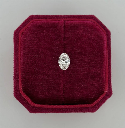 1.00 Carat Lab Grown Oval Diamond