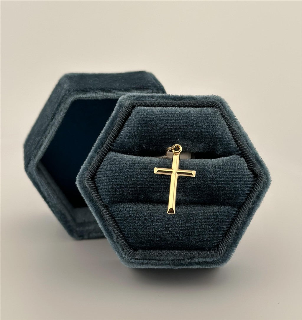 Yellow Gold Cross Pendant