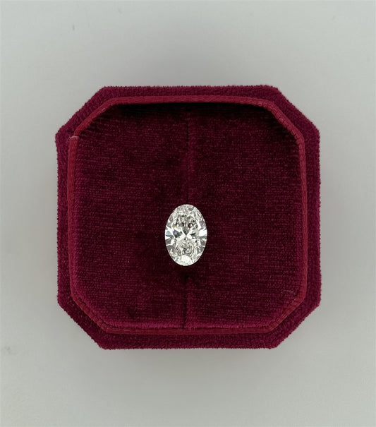 2.55 Carat Lab Grown Oval Diamond