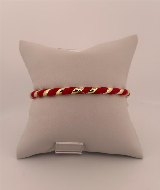 Trendy Red Cuff Bracelet