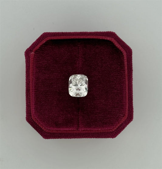 4.01 Carat Lab Grown Cushion Diamond