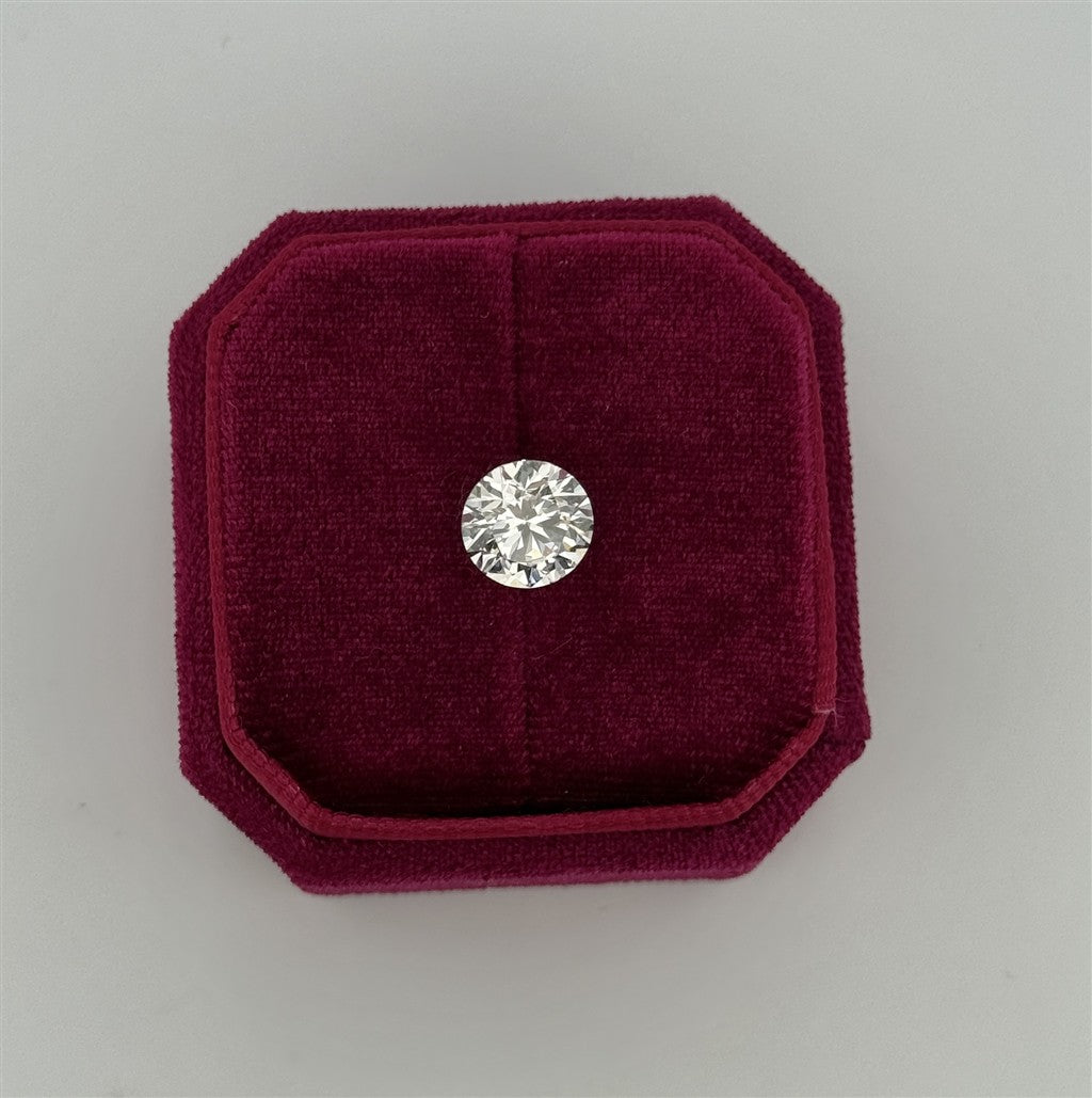 3.04 Carat Lab Grown Round Diamond