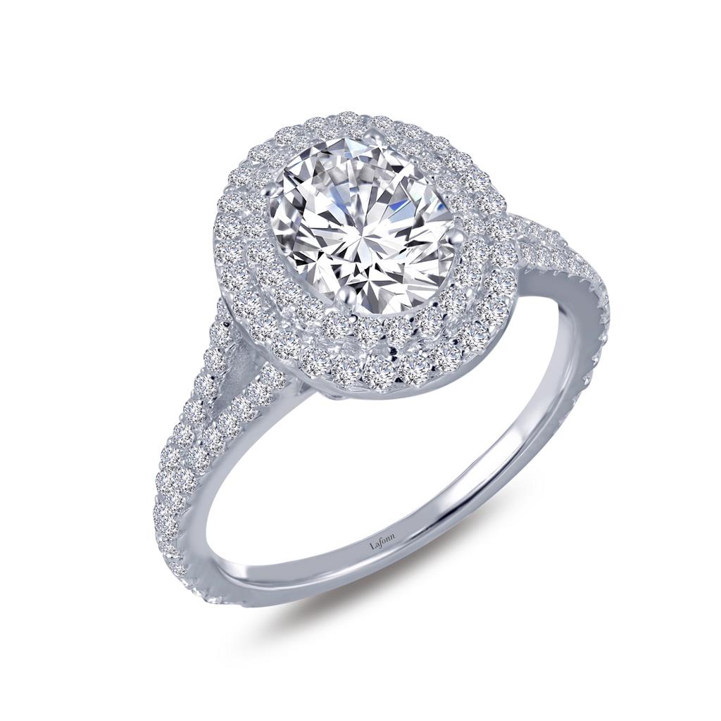 Lafonn Oval Engagement Ring