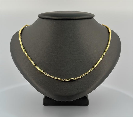 Gold Filled Beaded Necklace
