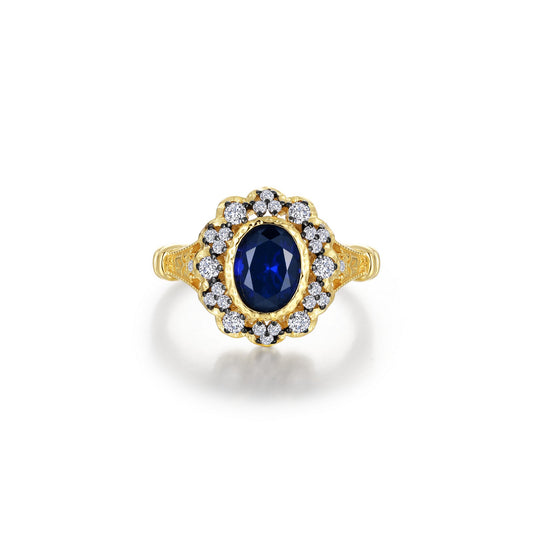 Lafonn Vintage Sapphire Ring