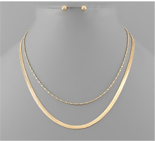 Layered Chain Necklace