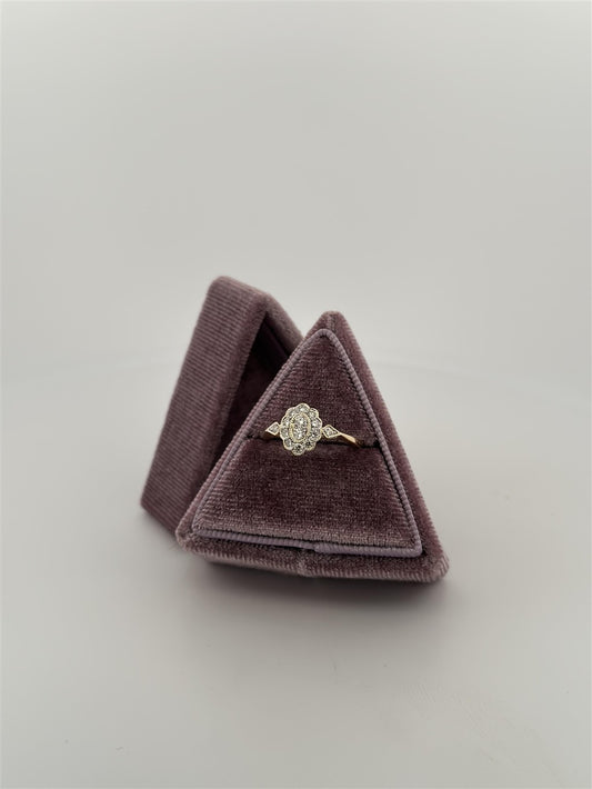 Yellow Gold Diamond Fashion Ring