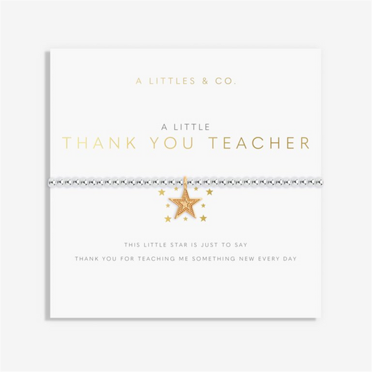 Thank You Teacher Bracelet