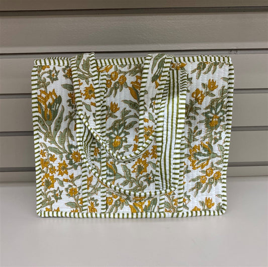 Mini Quilted Tote Bag