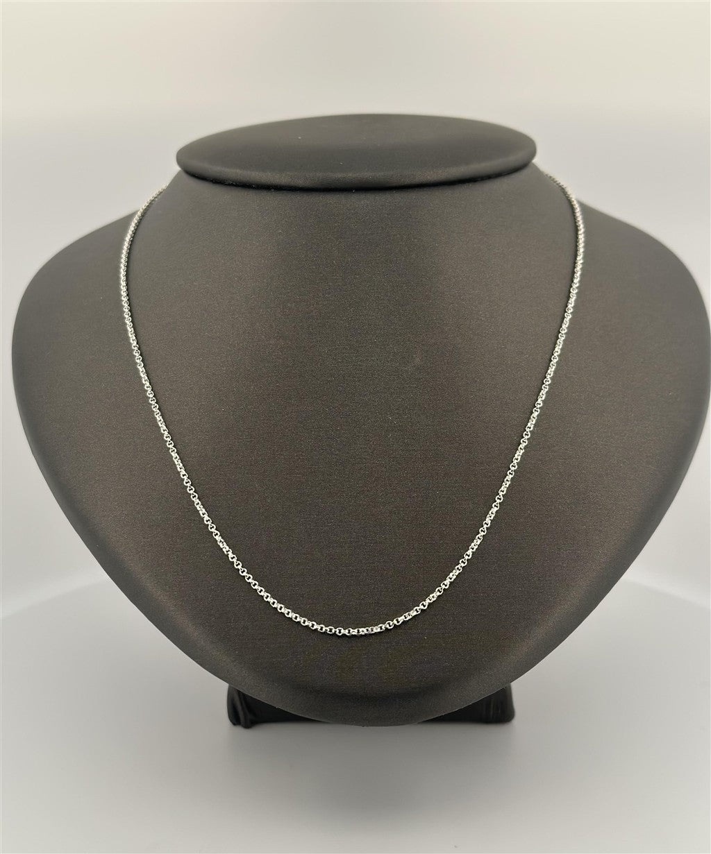 Sterling Silver 16" Rolo Chain