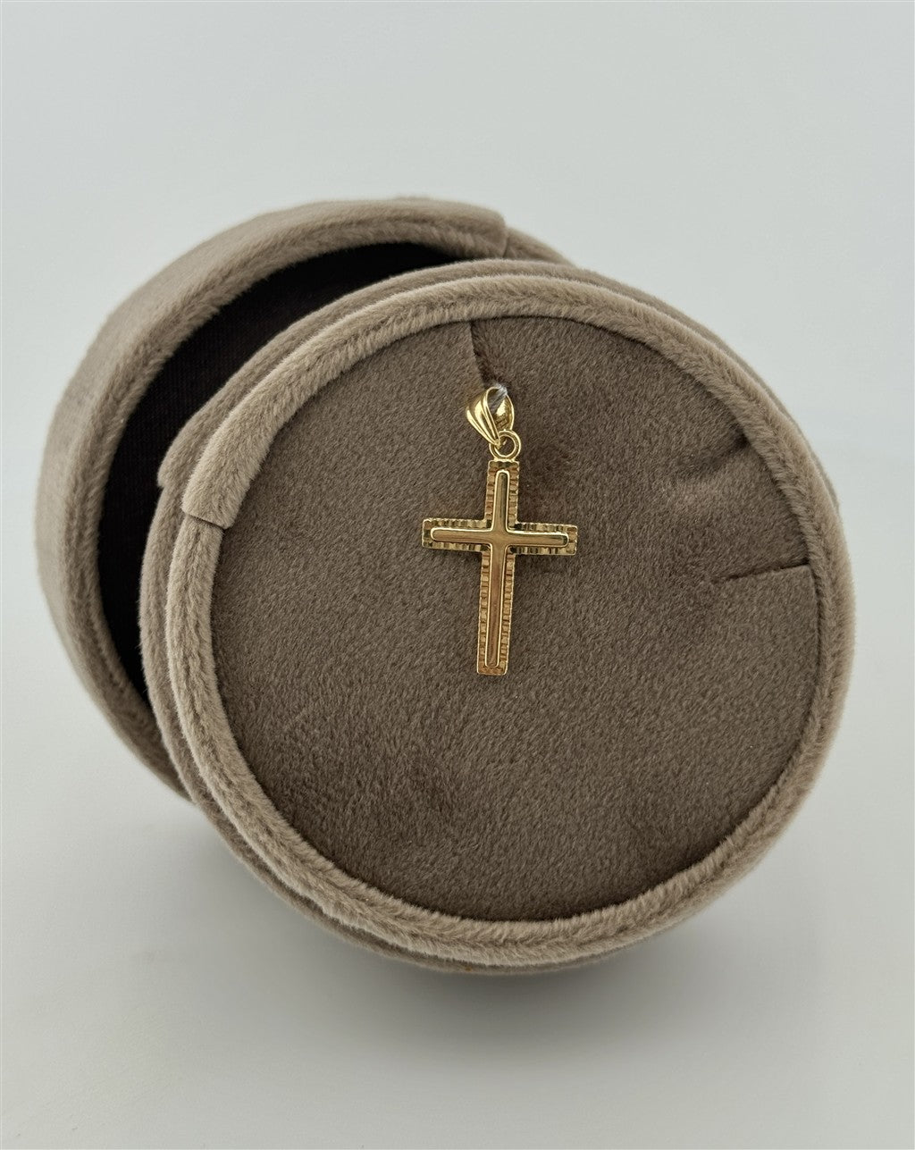 Yellow Gold Cross Pendant