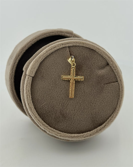 Yellow Gold Cross Pendant