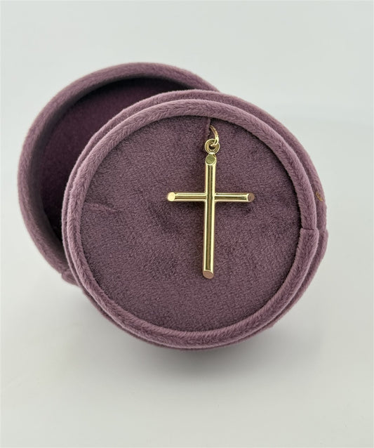 Yellow Gold Cross Pendant