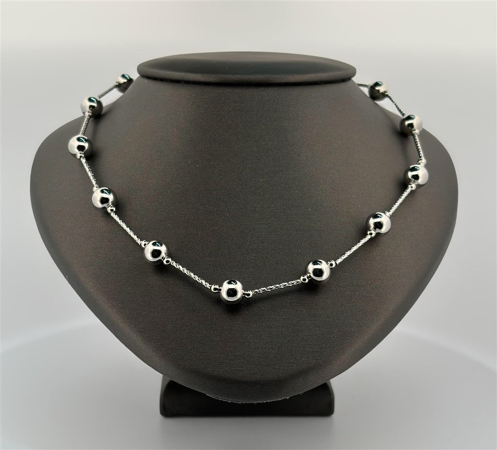 Gold Filled Beaded Necklace