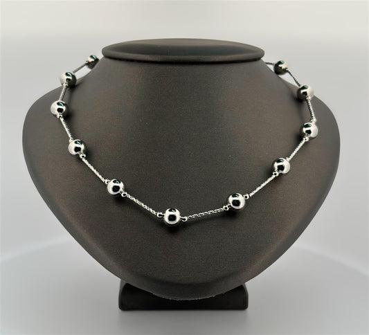 Gold Filled Beaded Necklace