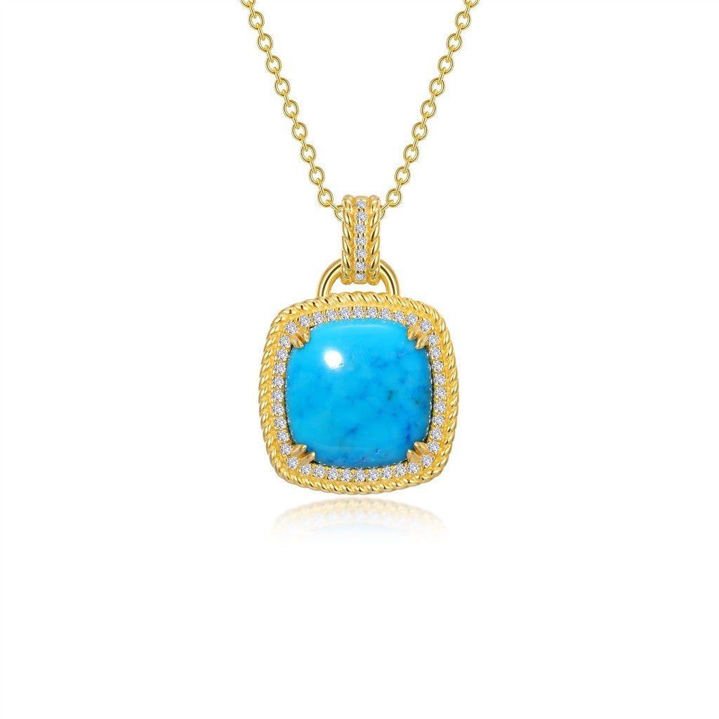 Lafonn Blue Halo Necklace