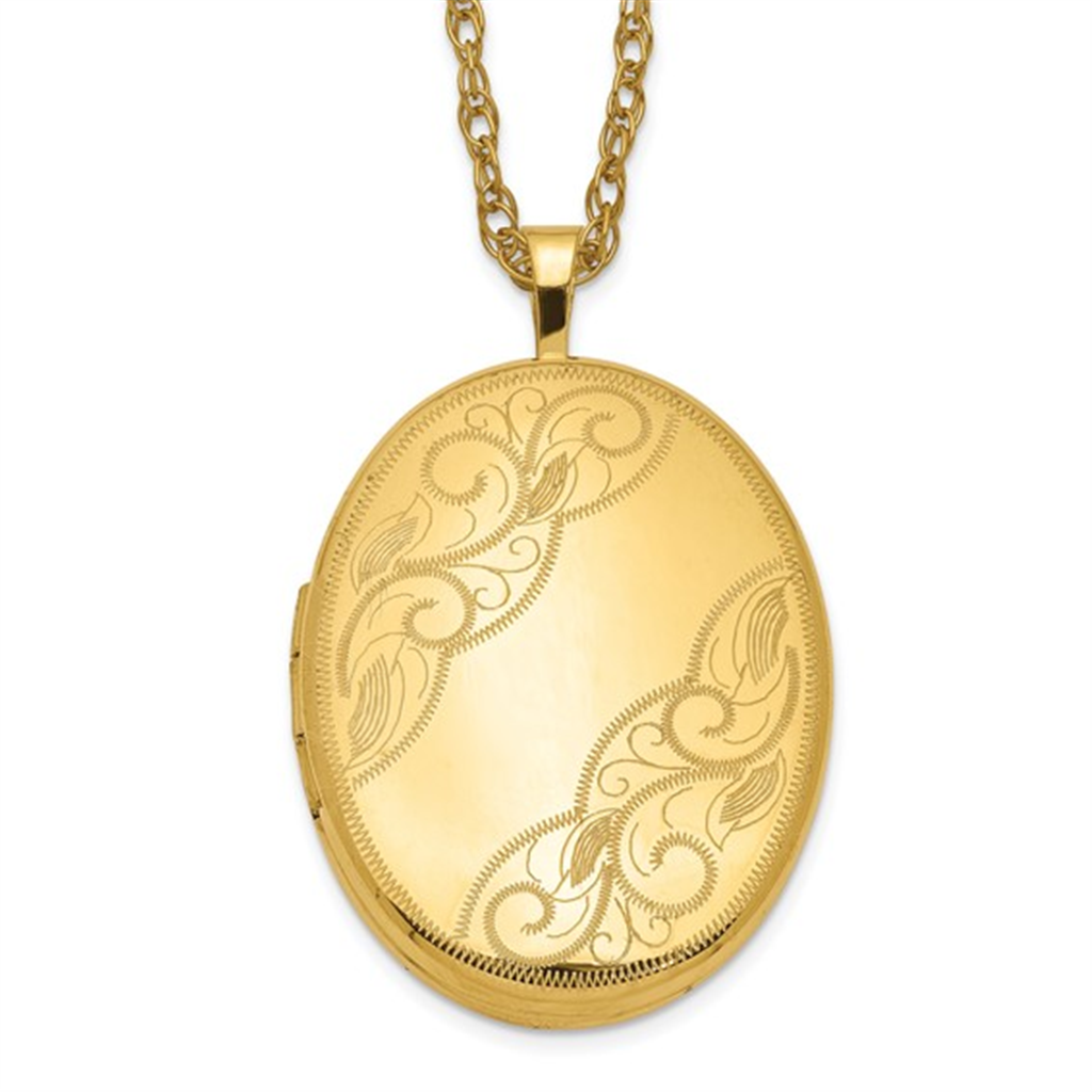 Gold Filled Oval Locket