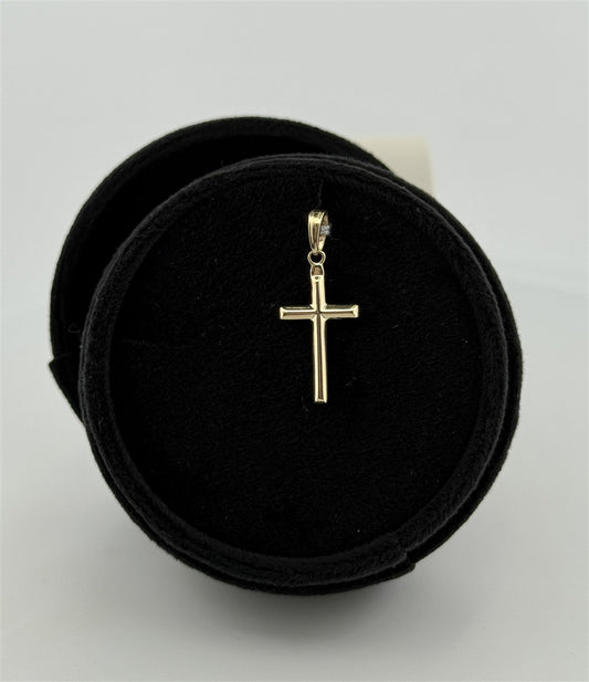 Yellow Gold Cross Pendant
