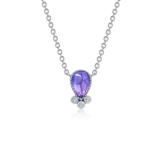 Lafonn Amethyst Sapphire Necklace