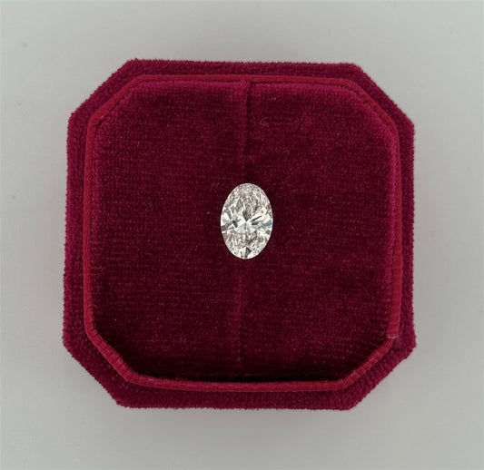 2.03 Carat Lab Grown Oval Diamond
