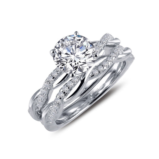 Lafonn Engagement Ring With Wedding Band