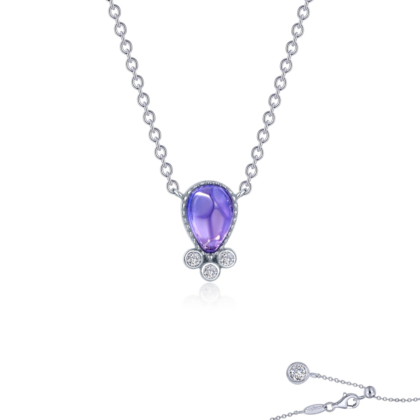 Lafonn Amethyst Sapphire Necklace