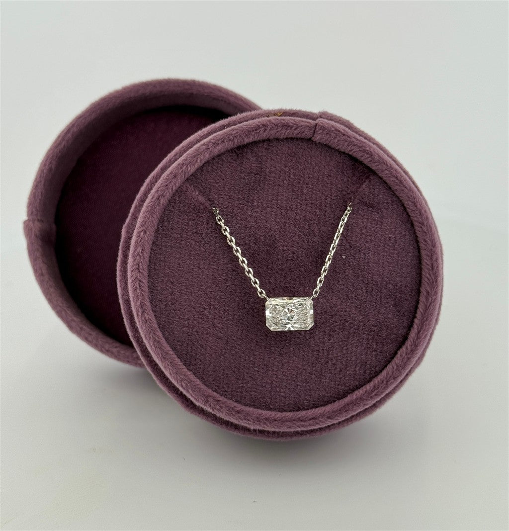 White Gold Lab Grown Necklace