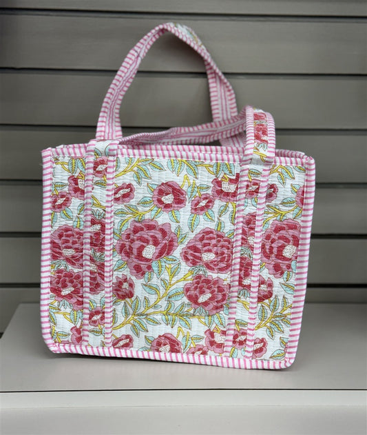 Mini Quilted Tote Bag