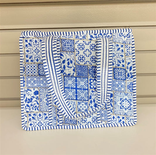 Mini Quilted Tote Bag
