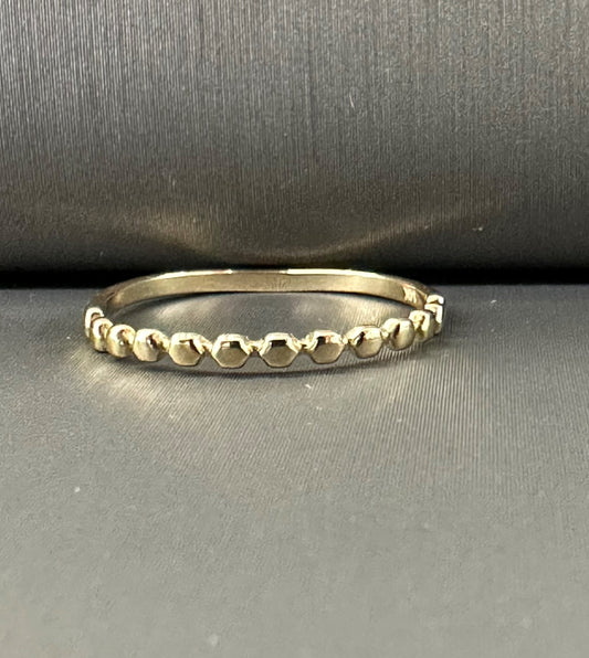 Yellow Gold Stackable Band
