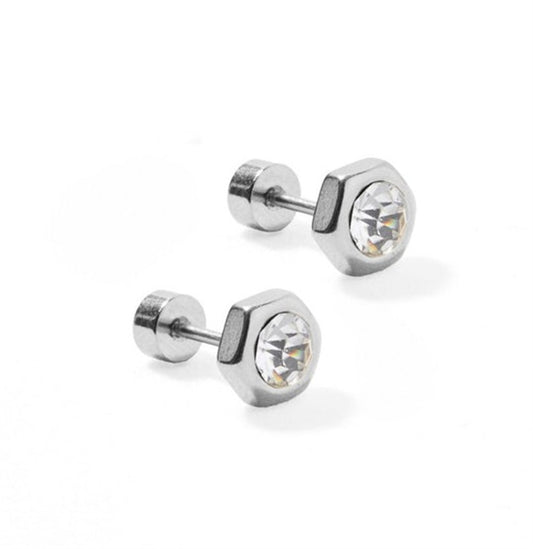 Screwback Stud Earrings