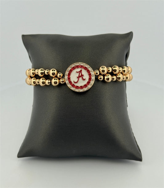 Alabama Beaded Bracelet