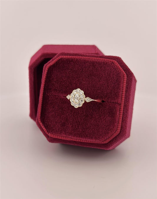 Yellow Gold Diamond Fashion Ring