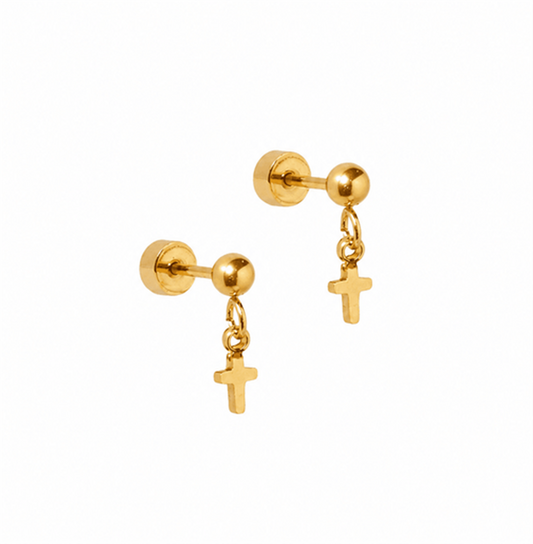 Screwback Stud Earrings