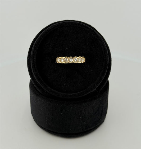 Yellow Gold Diamond Band