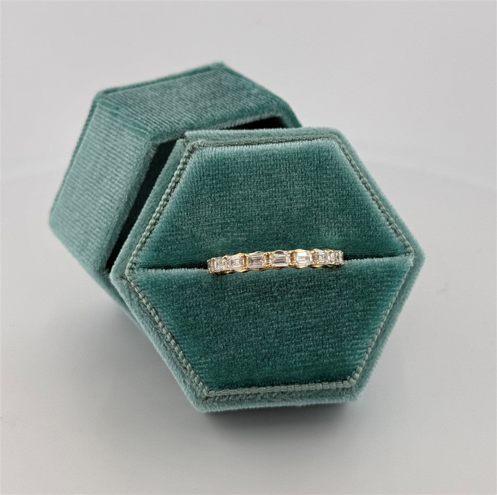 Yellow Gold Lab Grown Diamond Band